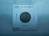 1901 V-NICKEL VF