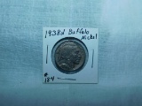 1938D BUFFALO NICKEL AU