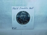 1961D FRANKLIN HALF BU