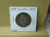 1949 FRANKLIN HALF (A SEMI KEY) XF