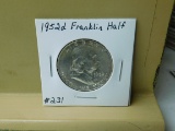 1952D FRANKLIN HALF BU FBL