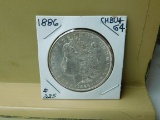 1886 MORGAN DOLLAR BU