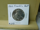 1962 FRANKLIN HALF BU