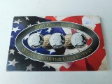 2003 STATE QUARTERS GOLD PLATED SET IN HOLDER BU