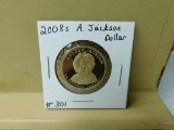 2008S ANDREW JACKSON DOLLAR PF