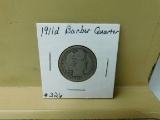 1911D BARBER QUARTER VG