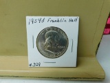 1954D FRANKLIN HALF BU