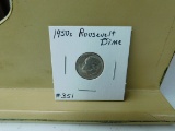 1950S ROOSEVELT DIME UNC