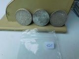 1923P,D,S, PEACE DOLLARS (3-COINS)