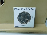 1961D FRANKLIN HALF BU