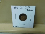 1856 CALIFORNIA GOLD TOKEN