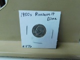 1950S ROOSEVELT DIME BU