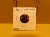 1930 LINCOLN CENT BU