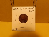 1864 BRONZE INDIAN  HEAD CENT G