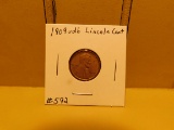 1909VDB LINCOLN CENT BU