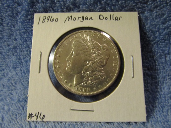 1896O MORGAN DOLLAR (TOUGH GRADE) BU