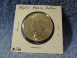 1925S PEACE DOLLAR (NICE BETTER DATE) BU