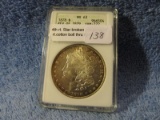 1878 REV. OF 79 MORGAN DOLLAR ANACS MS63 VAM-222