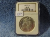 1882CC MORGAN DOLLAR NGC MS65