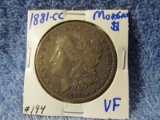 1881CC MORGAN DOLLAR VF