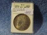 1878 REV. OF 79 MORGAN DOLLAR ANACS MS61 VAM-210A