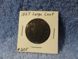 1827 LARGE CENT G