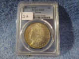 1878 7/8-T.F. MORGAN DOLLAR PCGS MS65 STRONG