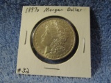 1897O MORGAN DOLLAR (TOUGH GRADE) BU