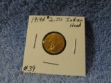 1914D $2.50 INDIAN HEAD GOLD PIECE BU