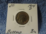 1914D BUFFALO KEY DATE BU