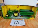 1/16 S. JOHN DEERE B.W. WITH WAGON N.I.B.