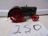 CASE TRACTOR ON STEEL WHEELS