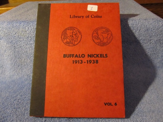 40 DIFFERENT BUFFALO NICKELS IN ALBUM 1913-37D