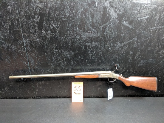 Geo. Worthington Model Expert - 12 Gauge Single Shot - Cracked Stock