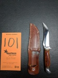 Schrade-Walden Straight Blade Knife & Sheath - 148