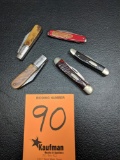 Lot of (5) Pocket Knives - Case, Remington & Others
