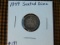 1849 SEATED DIME VG