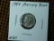 1944 MERCURY DIME UNC