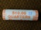 ROLL OF 2004P MICHIGAN STATE QUARTERS IN BANK ROLL BU