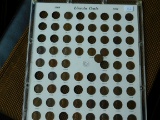 56 DIFFERENT LINCOLN CENTS 1909-34 IN CAPITOL HOLDER