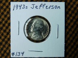 1943S JEFFERSON WAR NICKEL BU