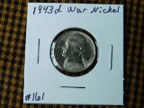 1943D JEFFERSON WAR NICKEL BU