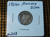 1926S MERCURY DIME VG