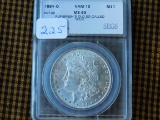 1884O MORGAN DOLLAR VAM-10 IN SEGS HOLDER BU