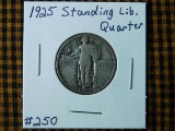 1925 STANDING LIBERTY QUARTER VF