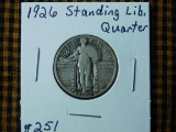 1926 STANDING LIBERTY QUARTER VF