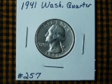 1941 WASHINGTON QUARTER AU