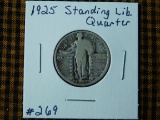 1925 STANDING LIBERTY QUARTER F