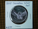2015 CANADIAN SILVER OWL BU