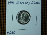 1941 MERCURY DIME (SHARP) BU